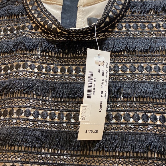 J.Crew Black Fringe Lace Dress - Picture 9 of 9